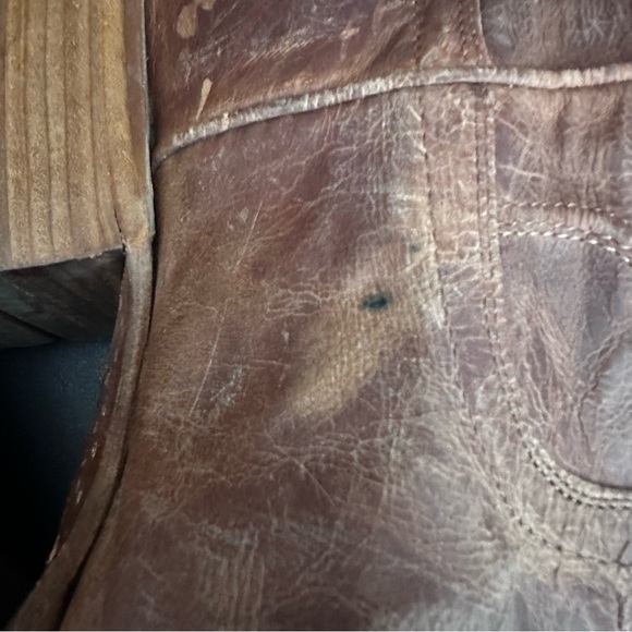 Tecovas THE CARTWRIGHT GOAT Cowboy Boots Men’s 13 EE In SCOTCH Brown Leather - Picture 9 of 12